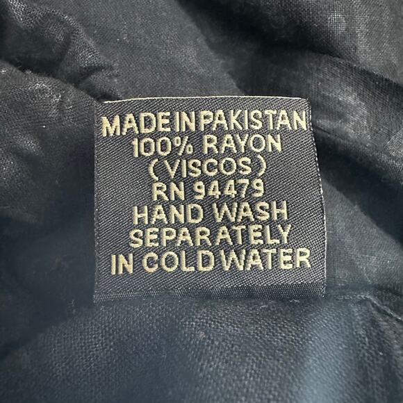 Meetu Magic The Afrian Scene Womens Pullon Skirt One Size Embroidered Drawstring - Picture 4 of 7